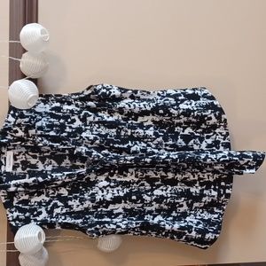 Calvin Klein Black & White Blouse